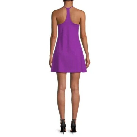 Susana Monaco Bayberry Halter Fit & Flare Mini Dress XS - Picture 2 of 6